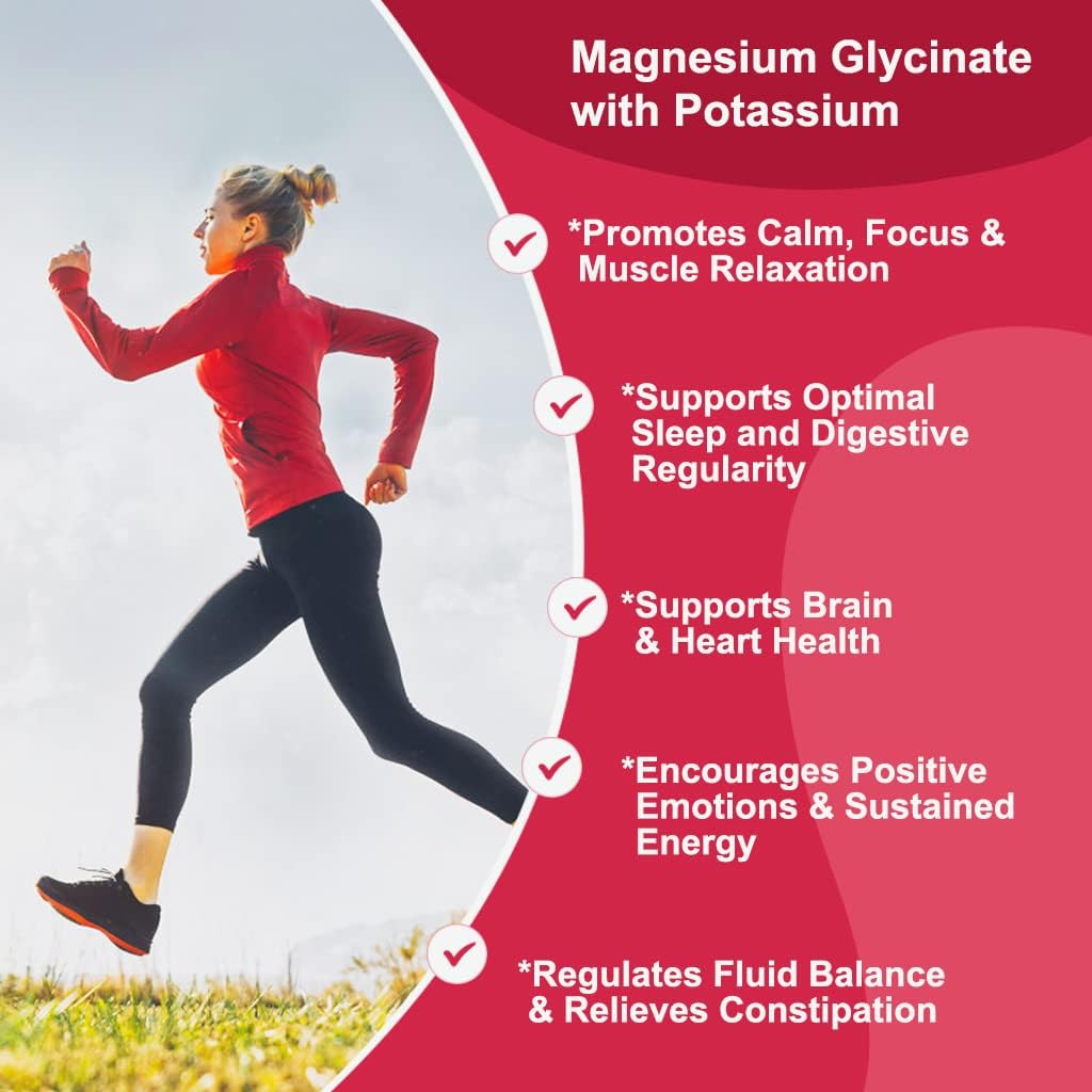 Magnesium Glycinate Gummies 400 mg with 100 mg Magnesium L-Threonate - Chelated Magnesium Potassium Supplement with Vitamin D, B6 Supports Calm, Sleep, Memory  Muscle Cramps,Sugar Free - 120 Gummies