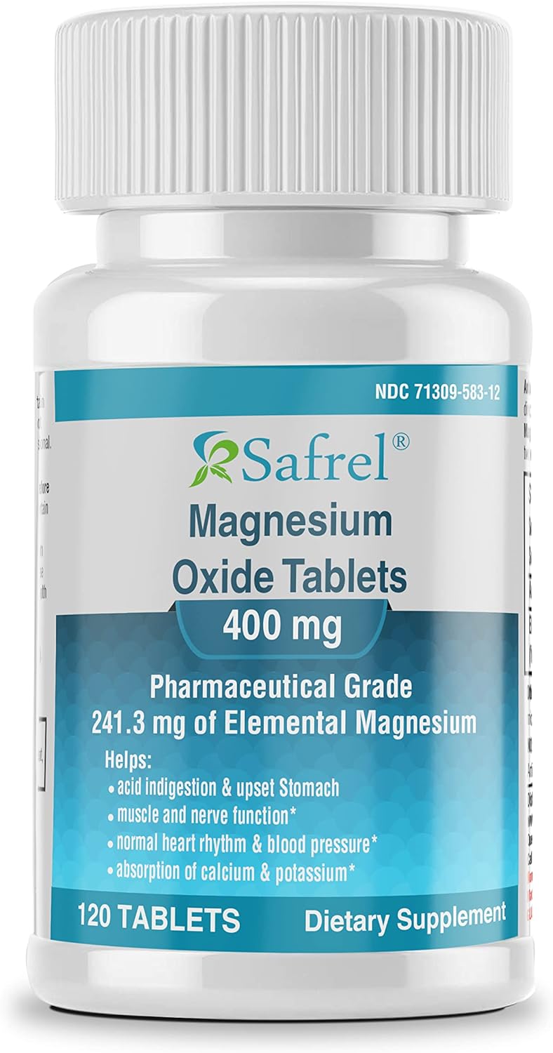 Safrel Safrel Magnesium 400mg Supplement Review