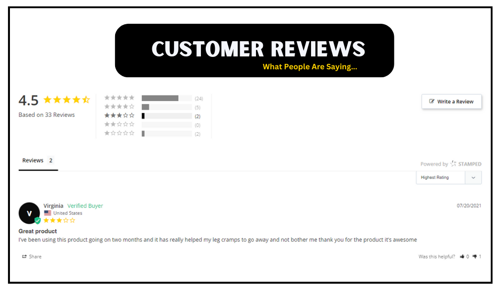 customer reviews of medicramp