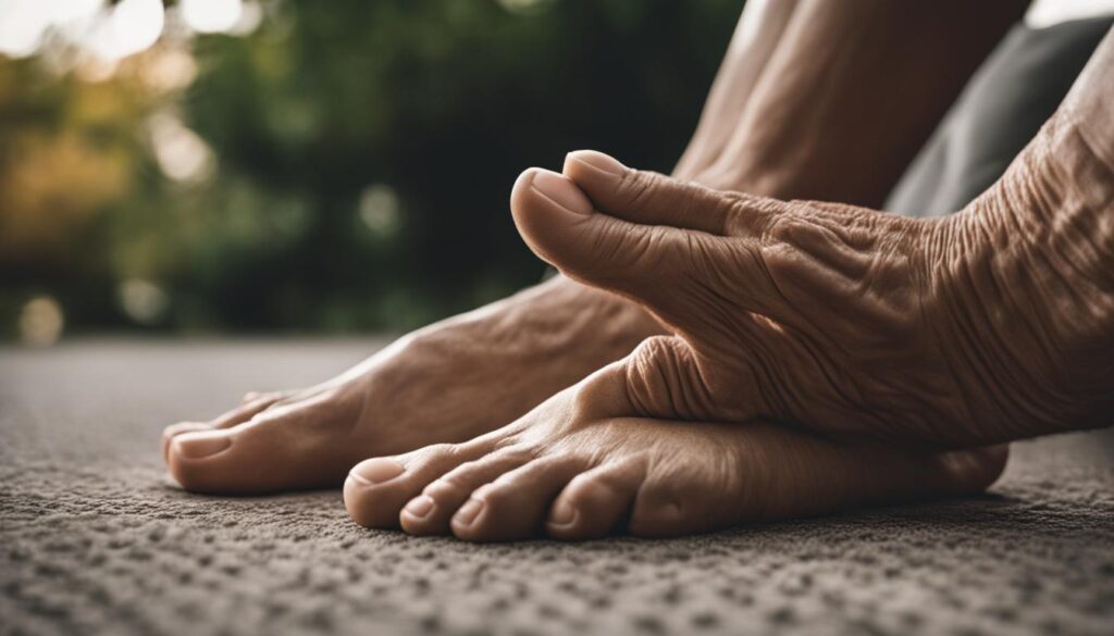 impact of aging on toe cramps