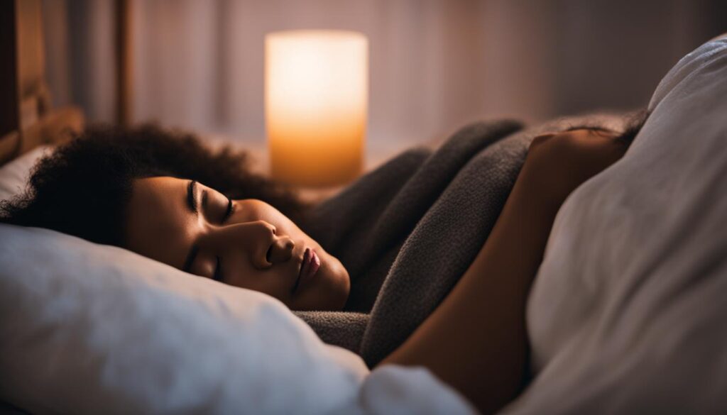 managing period pain at night