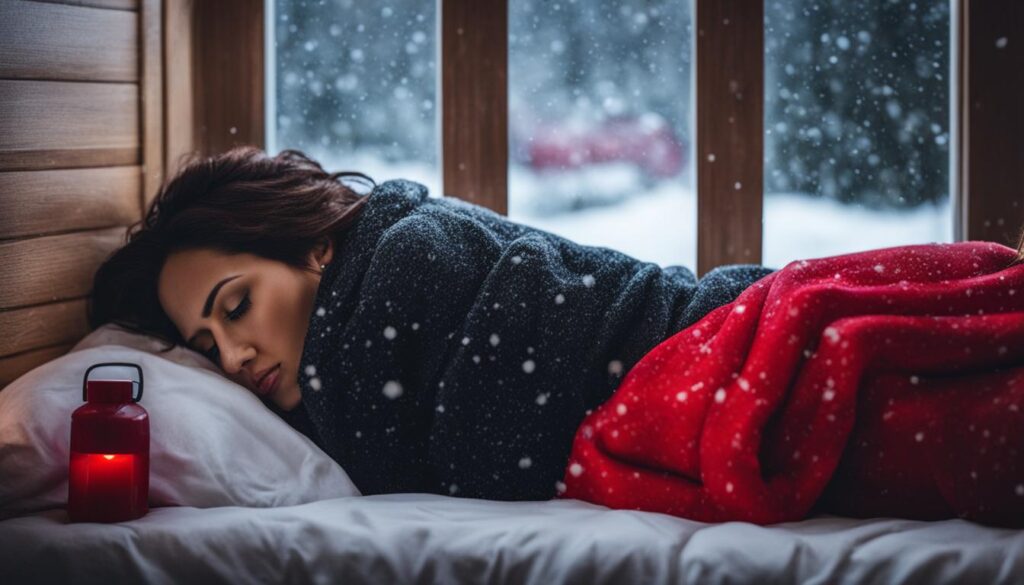 menstrual symptoms in winter