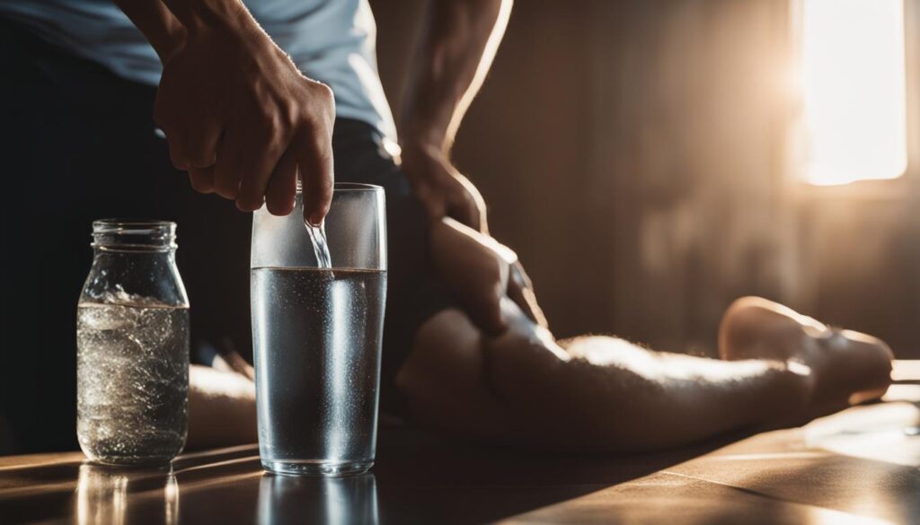 treating muscle pain from alcohol