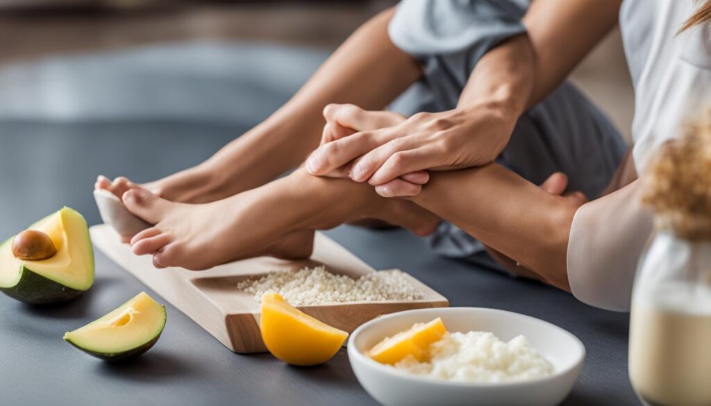 Healthy lifestyle for toe cramp prevention