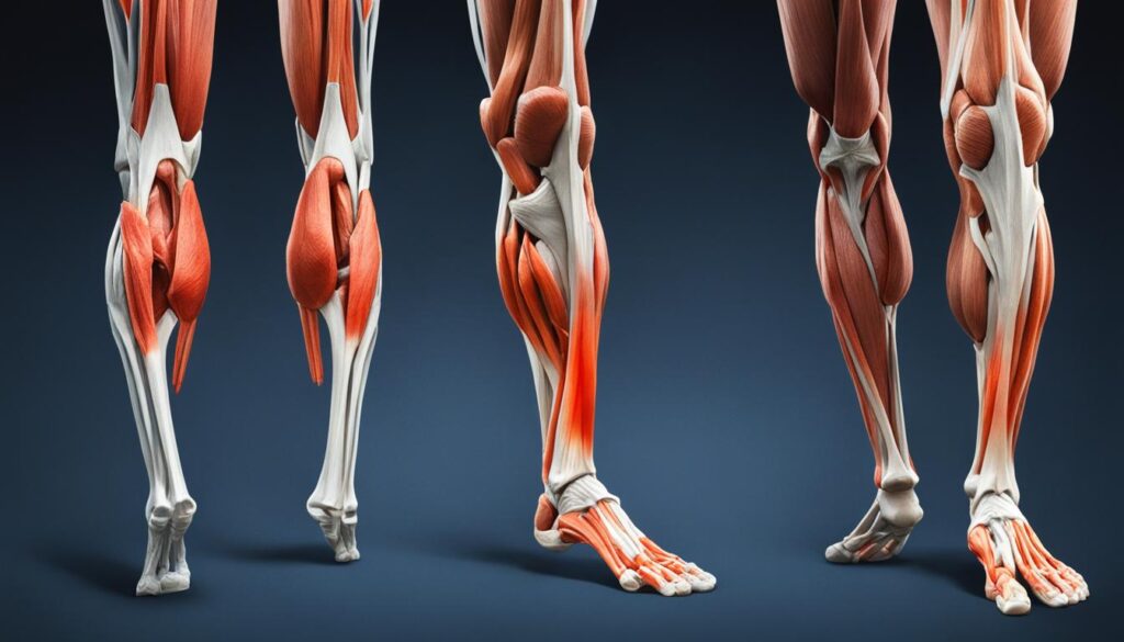 How to differentiate between leg cramps and muscle strain?